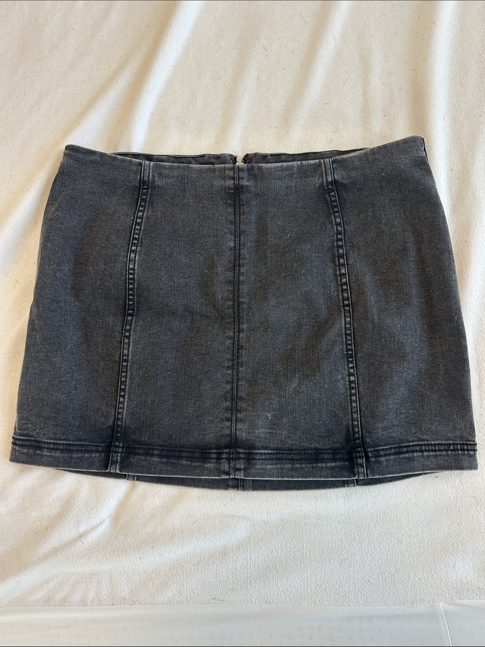 wild fable Charcoal Black Denim Mini Skirt